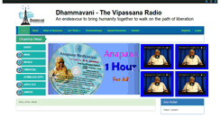 Desktop Screenshot of dhammavani.org